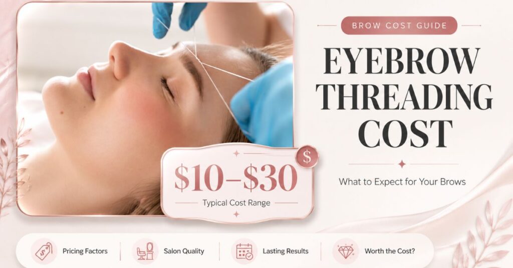 The Real Eyebrow Threading Cost