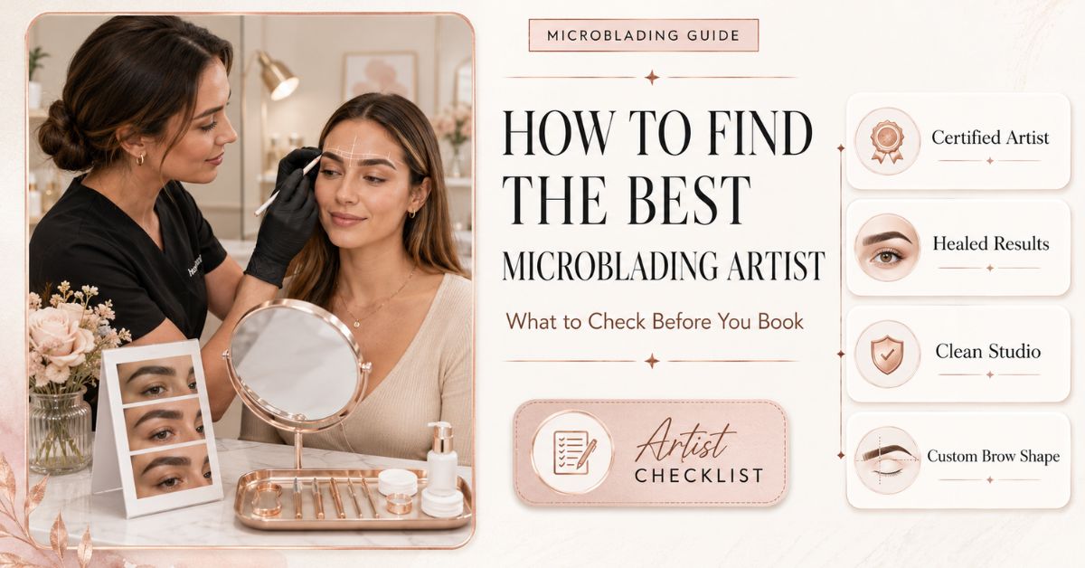 How do I find the best microblading artist